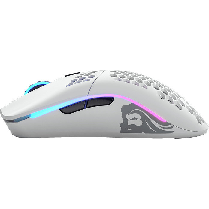 Миша Glorious Model O Wireless Matte White (GLO-MS-OW-MW)  Фото №0