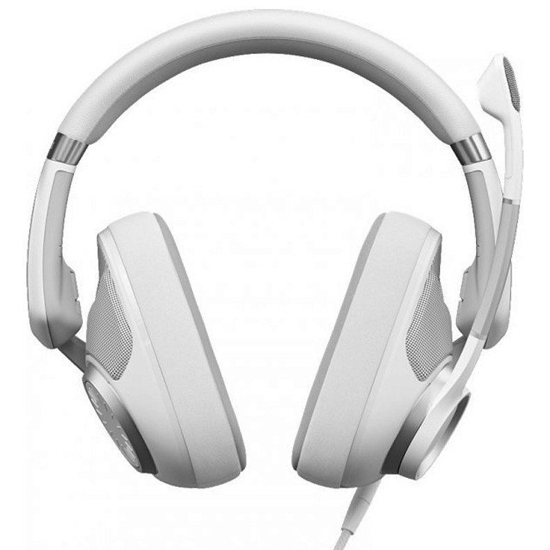 Навушники з мікрофоном Sennheiser EPOS H6PRO Open Ghost White (1000971)  Фото №0