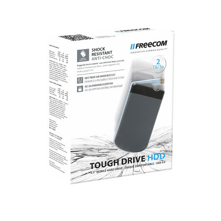 Жорсткий диск Freecom Tough Drive 2TB Black (56331) Black (56331)  Фото №3