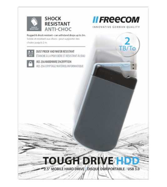 Жорсткий диск Freecom Tough Drive 2TB Black (56331) Black (56331)  Фото №4