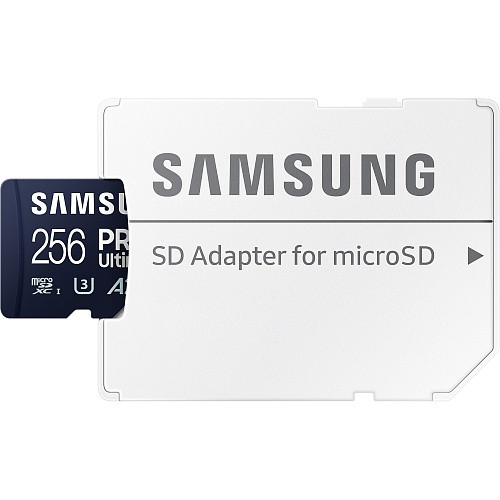 Карта памяти Samsung 256 GB PRO Ultimate microSD card (MB-MY256SA)  Фото №1