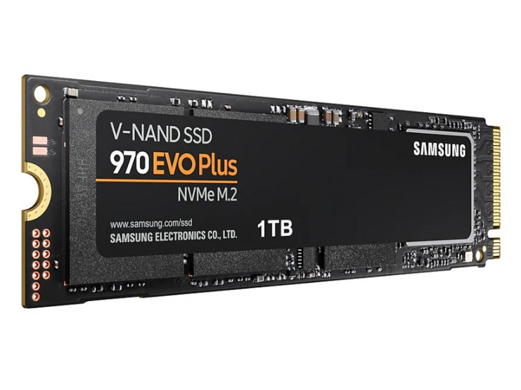 SSD накопитель Samsung 970 EVO Plus чувач Samsung 970 EVO Plus 500 GB (MZ-V7S500BW)  Фото №1