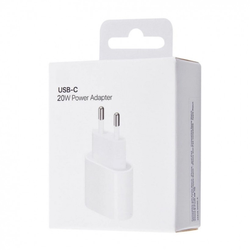 Мережевий зарядний пристрій Apple USB-C Power Adapter 20W (MHJE3)  Фото №3