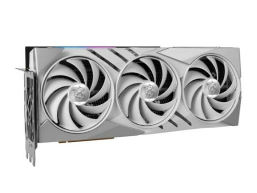 Відеокарта MSI GeForce RTX 4080 SUPER 16G GAMING X SLIM WHITE (912-V511-263)  Фото №1