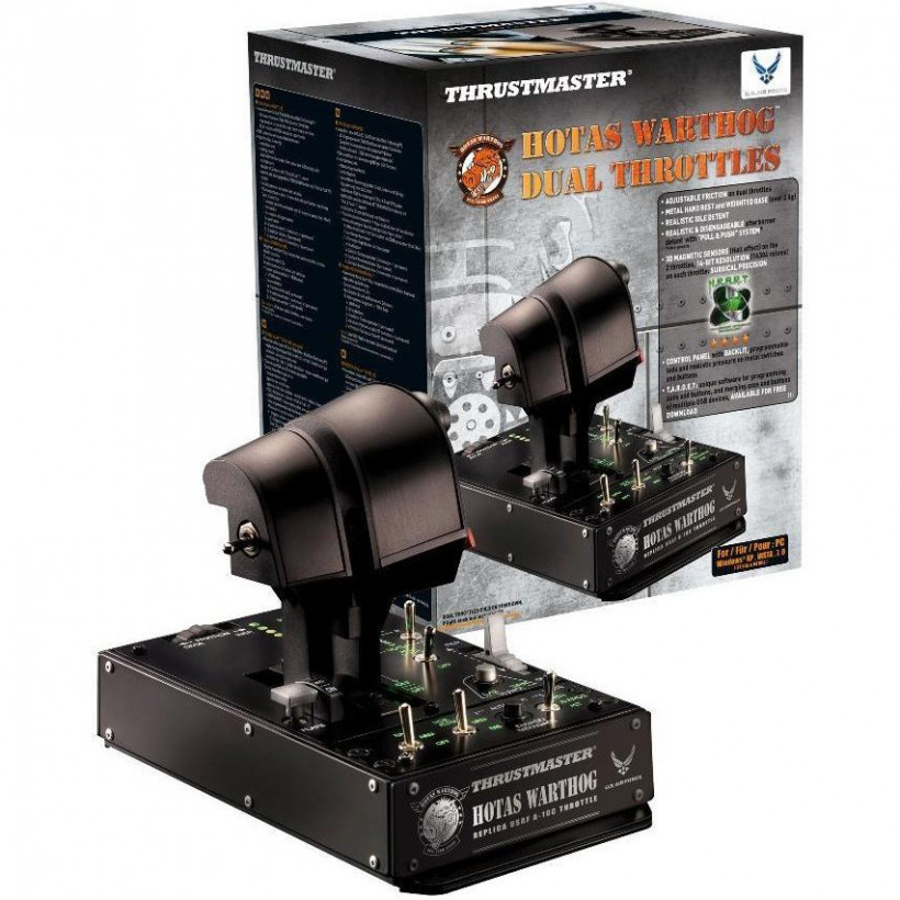 Важіль управління двигуном Thrustmaster Hotas Warthog PC Dual Throttles (2960739)  Фото №1