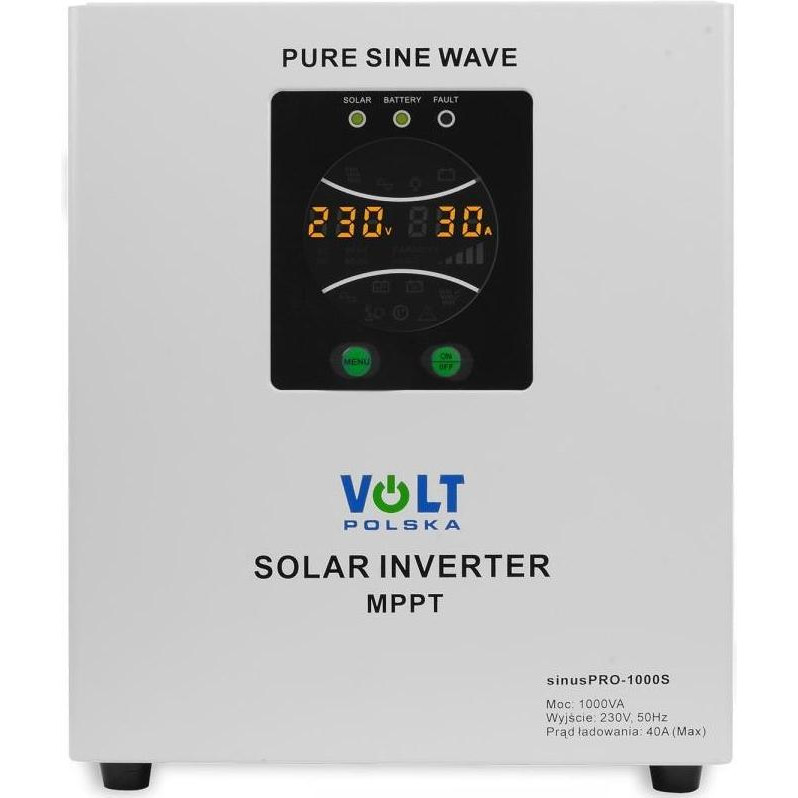 Мережевий сонячний інвертор (on-grid) Volt Polska SINUS PRO 1000S (3SPS100012)  Фото №5