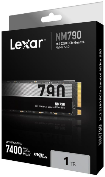 SSD накопичувач Lexar NM790 1 TB (LNM790X001T-RNNNG)  Фото №2