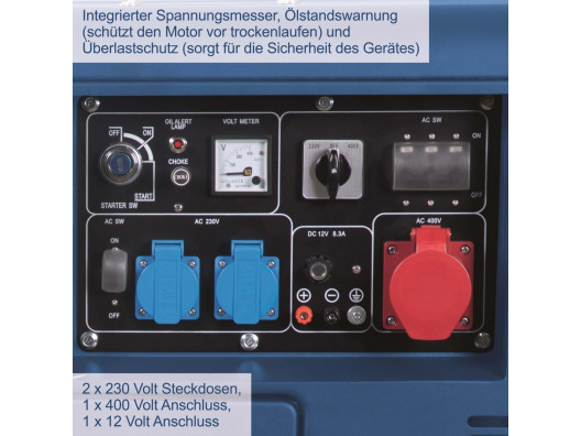 Дизельний генератор Scheppach SG 5200D (5906222903)  Фото №2