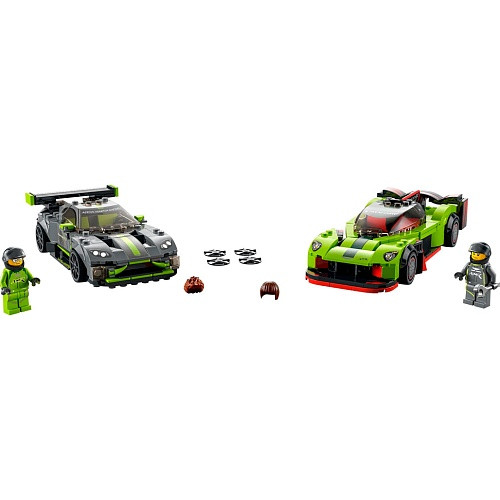 Авто-конструктор LEGO Aston Martin Valkyrie AMR Pro и Aston Martin Vantage GT3 (76910)