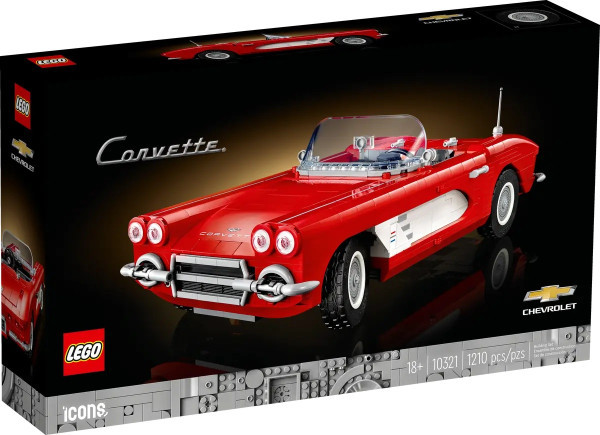 Авто-конструктор LEGO Icons Corvette (10321)  Фото №10