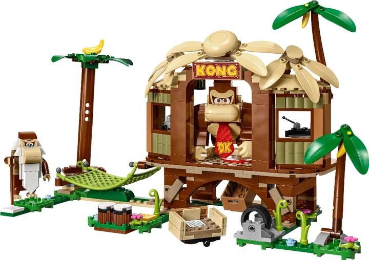 Блоковый конструктор LEGO Donkey Kong&#039;s Дом на дереве (71424)  Фото №0