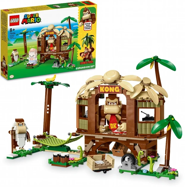 Блоковый конструктор LEGO Donkey Kong&#039;s Дом на дереве (71424)  Фото №7