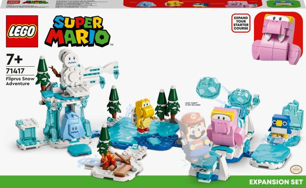 Блоковий конструктор LEGO Super Mario Снігова пригода Моржа-перевертуна. Додатковий набір (71417)  Фото №1