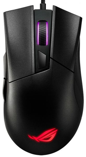 Мышь Asus ROG Gladius II Core USB Black (90MP01D0-B0UA00)  Фото №3