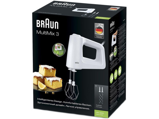 Миксер Braun HM 3000 WH MultiMix 3  Фото №4