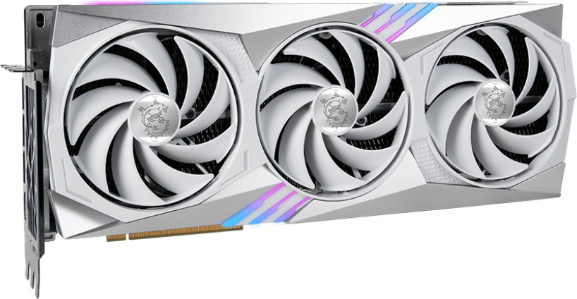 Видеокарта MSI GeForce RTX 4070 Ti SUPER 16G GAMING X TRIO WHITE