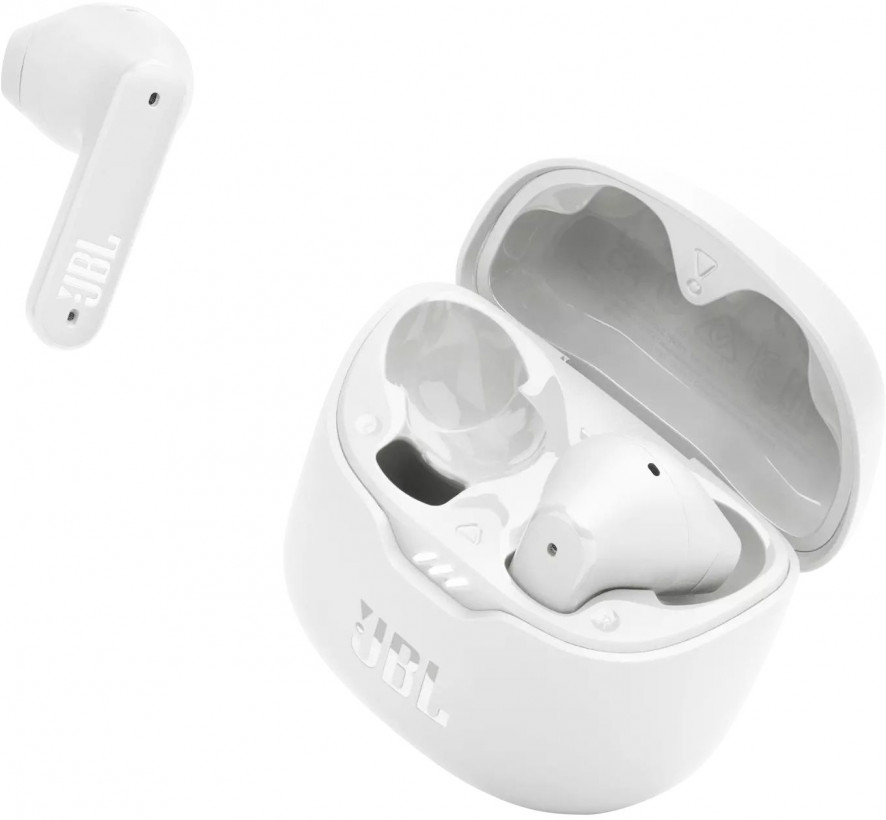 Навушники TWS JBL Tune Flex White (JBLTFLEXWHT)  Фото №1