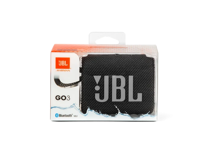 Портативная колонка JBL Go 3 Black (JBLGO3BLK)  Фото №10