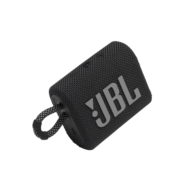 Портативная колонка JBL Go 3 Black (JBLGO3BLK)  Фото №3