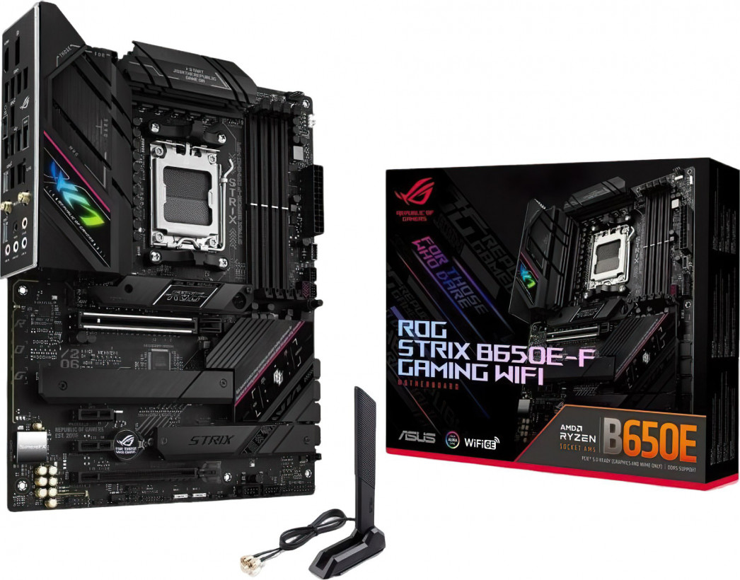 Материнская плата ASUS ROG STRIX B650E-F GAMING WIFI  Фото №0