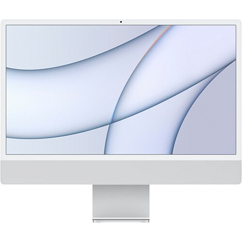 Моноблок Apple iMac 24 M1 Silver 2021 (Z12Q000NV/Z12Q001HZ/Z12R000LX)