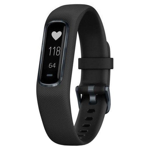 Фітнес-браслет Garmin Vivosmart 4 Midnight with Black Band Large (010-01995-23)  Фото №4