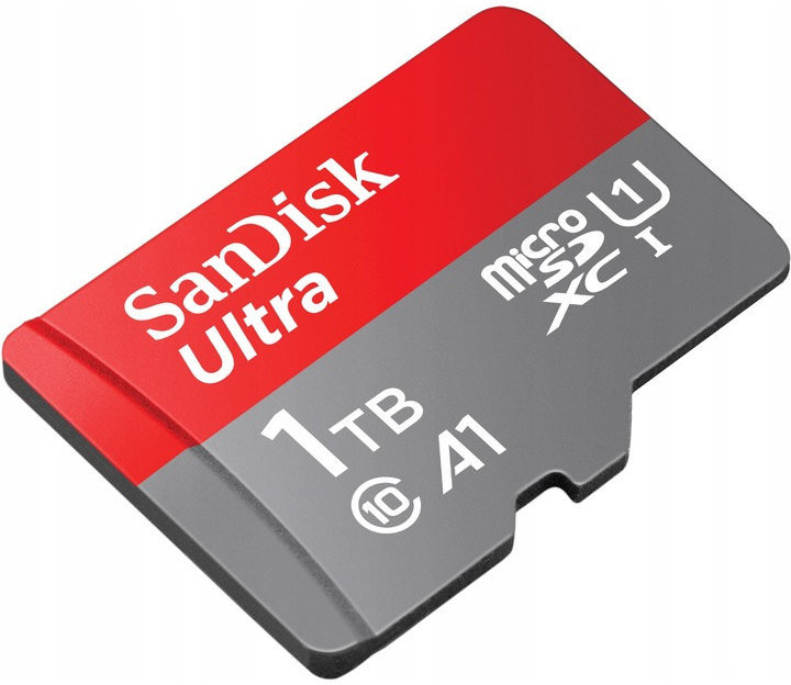 Карта пам&#039;яті SanDisk 1 TB microSDXC UHS-I U1 V30 A2 Ultra (SDSQUAC-1T00-GN6MA)  Фото №1