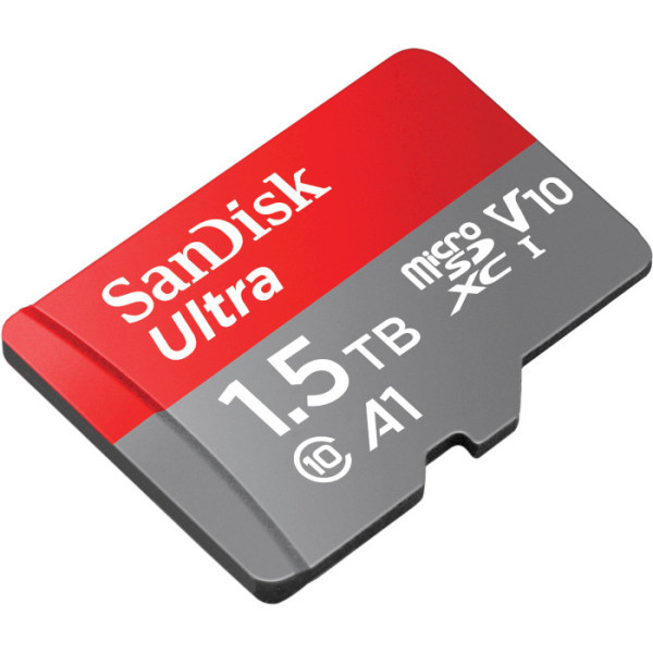 Карта пам&#039;яті SanDisk 1,5 TB microSDXC UHS-I U1 V30 A1 Ultra (SDSQUAC-1T50-GN6MA)  Фото №1