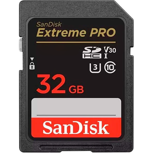 Карта пам&#039;яті SanDisk 32 GB SDHC UHS-I U3 V30 Extreme PRO (SDSDXXO-032G-GN4IN)