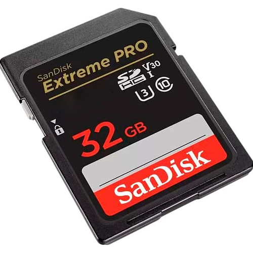 Карта пам&#039;яті SanDisk 32 GB SDHC UHS-I U3 V30 Extreme PRO (SDSDXXO-032G-GN4IN)  Фото №0