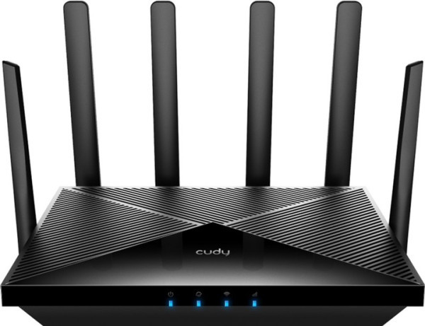 Маршрутизатор Cudy P5 Wi Fi 6 5G Black (6971690792282)