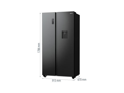 Холодильник з морозильною камерою Gorenje NRR9185EABXLWD  Фото №5