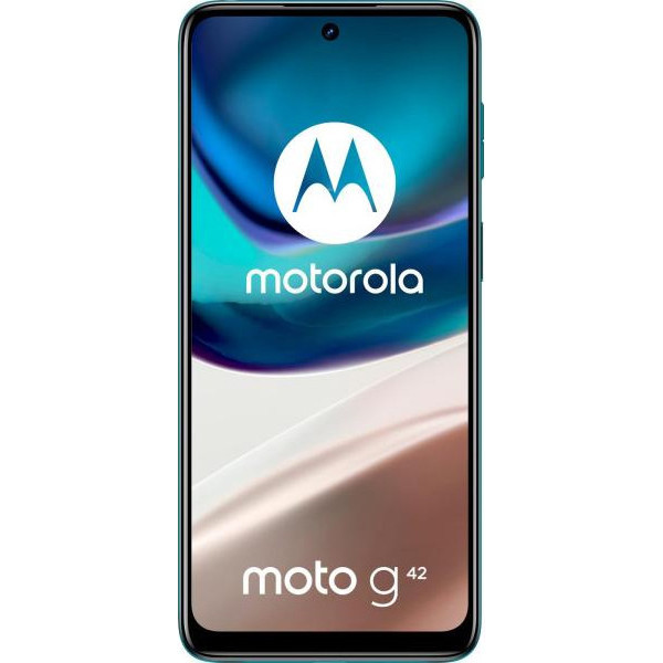 Смартфон Motorola Moto G42 4/128GB Atlantic Green (PAU00008)  Фото №0