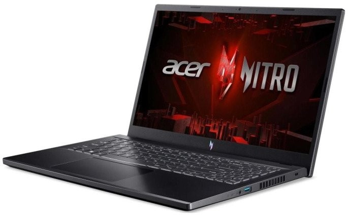 Ноутбук Acer Nitro V 15 ANV15-41-R5V7 Obsidian Black (NH.QSFEP.004)  Фото №0