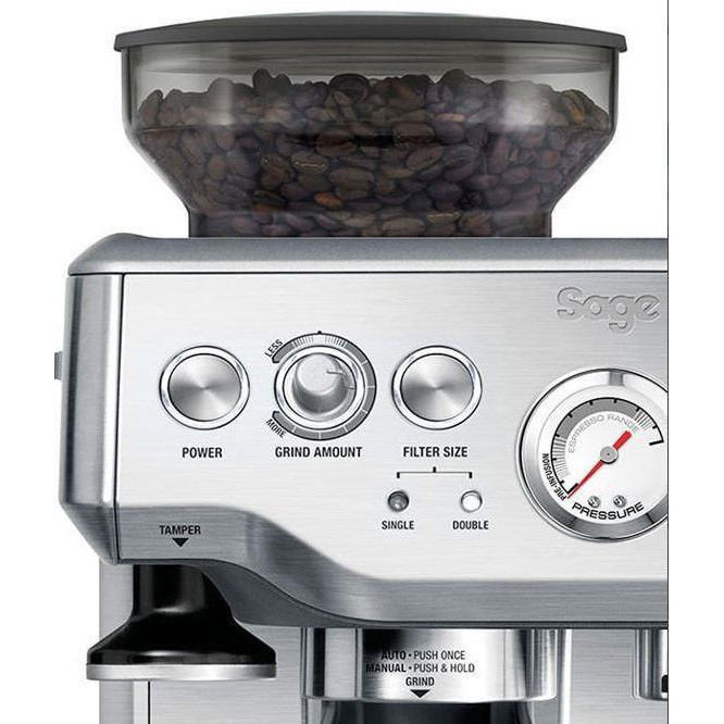 Кавова машина Sage Barista Express SES875BSS  Фото №0