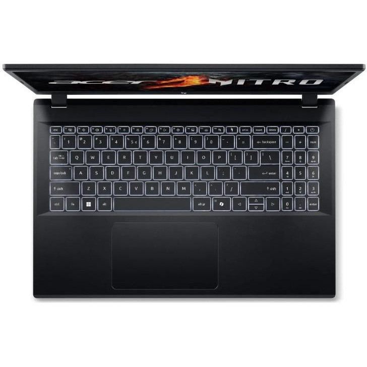 Ноутбук Acer Nitro V 15 ANV15-51 Obsidian Black (NH.QNBEX.00E)  Фото №1