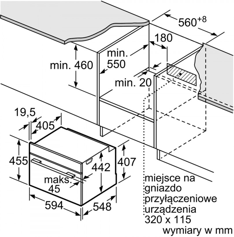 Духовка електрична Bosch CBG635BS3  Фото №0