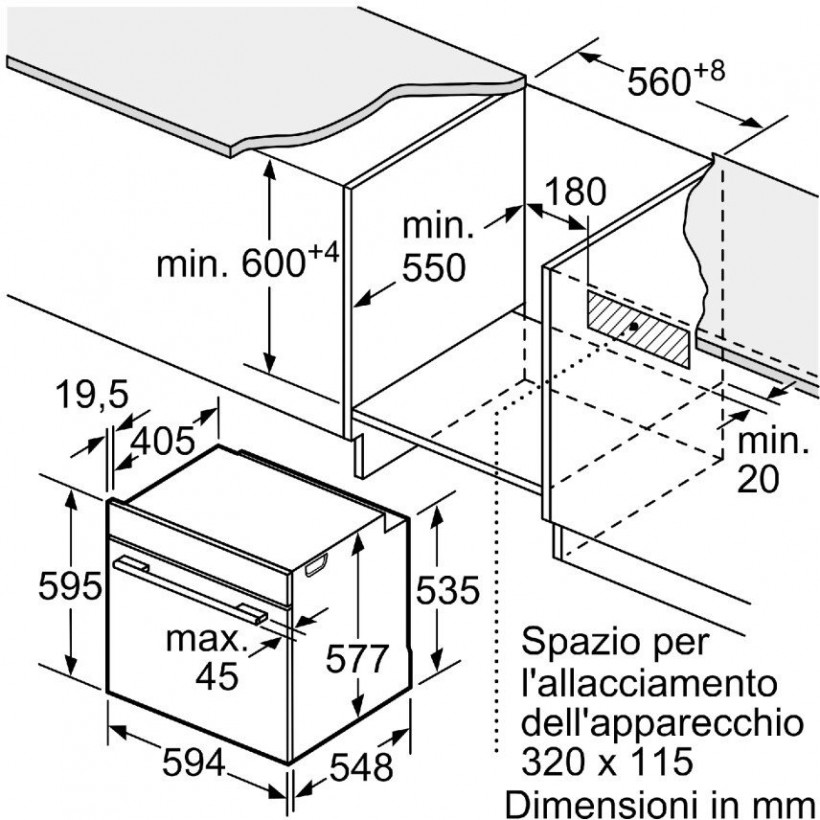 Духовка електрична Bosch HBG7741B1  Фото №3