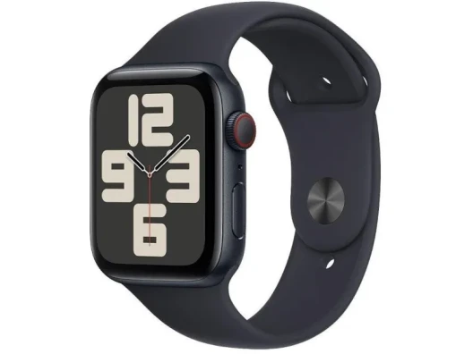 Смарт-часы Apple Watch SE 2 GPS + Cellular 44mm  + Cellular 44mm Midnight Alu. Case w. Midnight Sport Band S/M (MRH43)