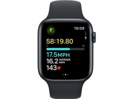 Смарт-часы Apple Watch SE 2 GPS + Cellular 44mm  + Cellular 44mm Midnight Alu. Case w. Midnight Sport Band S/M (MRH43)  Фото №1