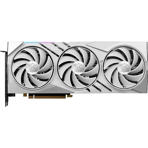 Відеокарта MSI GeForce RTX 4070 Ti SUPER 16G GAMING X SLIM WHITE  Фото №0