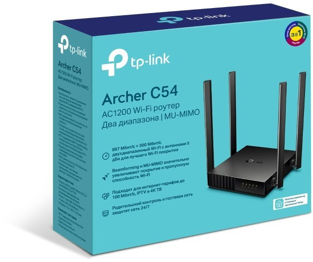 Беспроводной маршрутизатор (роутер) TP-Link Archer C54  Фото №4