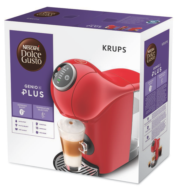 Капсульная кофеварка эспрессо Krups Nescafe Dolce Gusto Genio S Plus KP340510  Фото №12