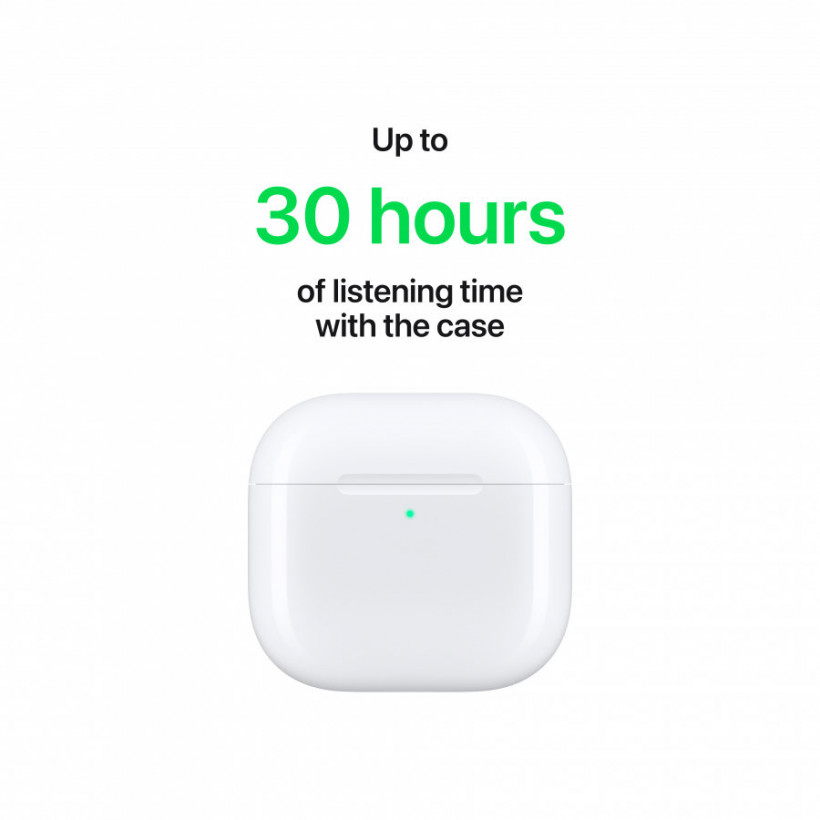 Навушники TWS Apple AirPods 4 (MXP63)  Фото №0