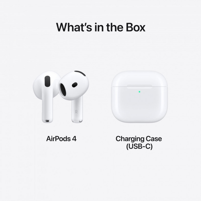 Навушники TWS Apple AirPods 4 (MXP63)  Фото №5