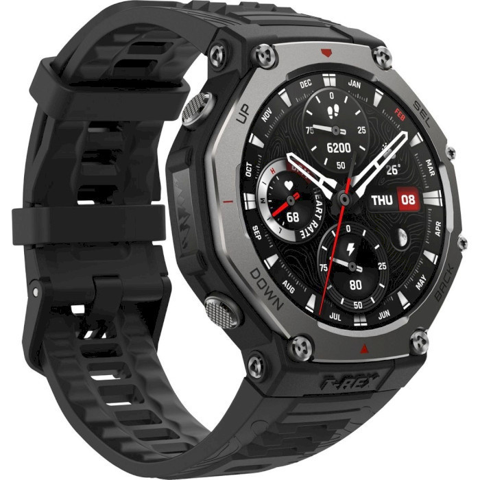 Смарт-годинник Amazfit T-Rex 3 Onyx (A2322)  Фото №7