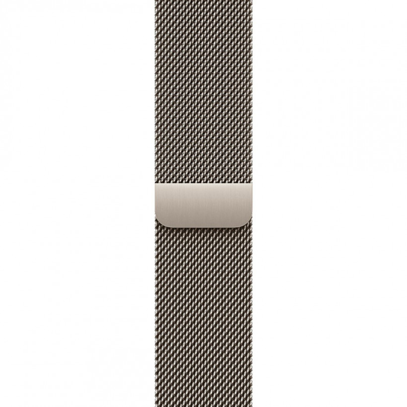 Смарт-годинник Apple Watch Series 10 GPS + Cellular 42mm Natural Titanium Case w. Natural Milanese Loop (MWXF3)  Фото №1