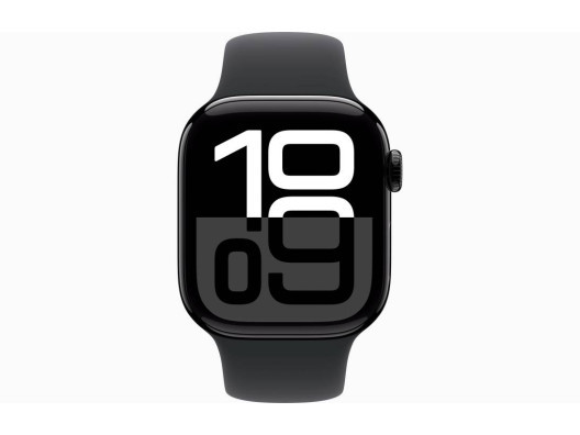 Смарт-часы Apple Watch Series 10 GPS + Cellular 42mm Jet Black Alu. Case w. Black Sport Band - S/M (MWX63)