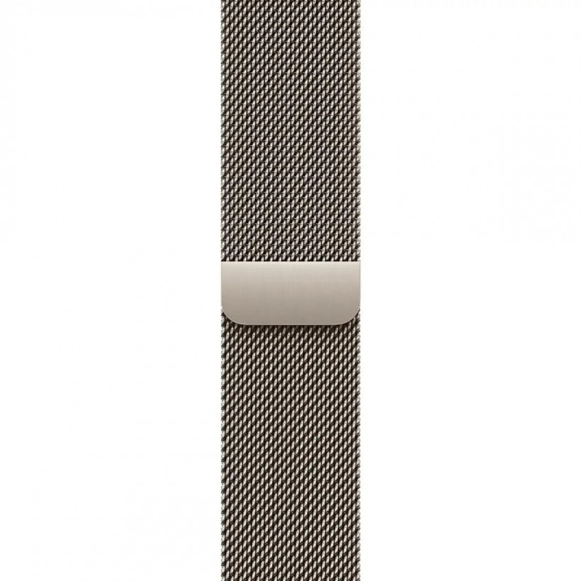 Смарт-годинник Apple Watch Series 10 GPS + Cellular 46mm Natural Titanium Case w. Natural Milanese Loop - M/L (MWYC3)  Фото №0