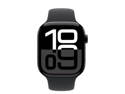 Смарт-годинник Apple Watch Series 10 GPS + Cellular 46mm Jet Black Alu. Case w. Black Sport Band - M/L (MWY43)  Фото №0